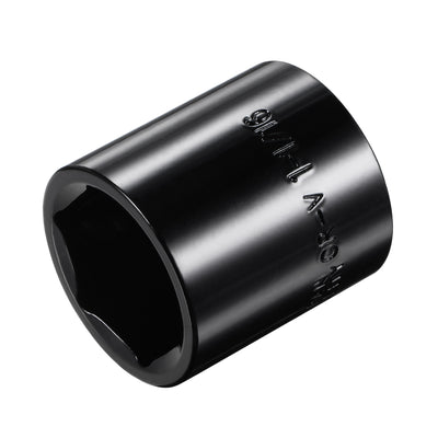 Harfington Square Drive 6-Point Impact Socket, CR-V Steel, Shallow SAE Sizes