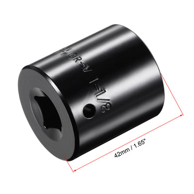 Harfington Square Drive 6-Point Impact Socket, CR-V Steel, Shallow SAE Sizes