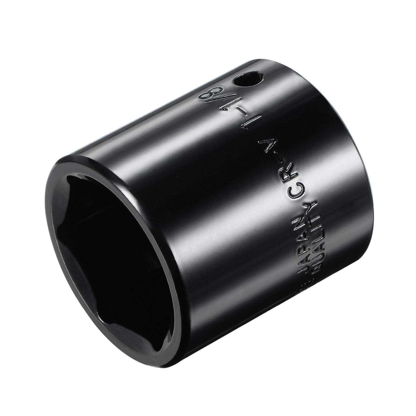 Harfington Square Drive 6-Point Impact Socket, CR-V Steel, Shallow SAE Sizes