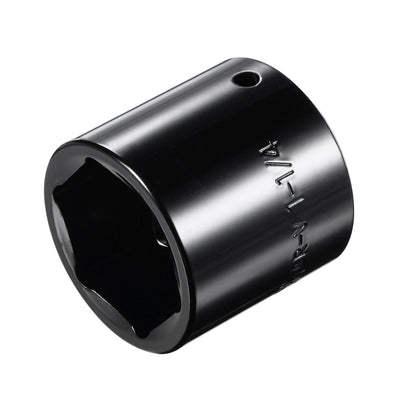 Harfington Square Drive 6-Point Impact Socket, CR-V Steel, Shallow SAE Sizes