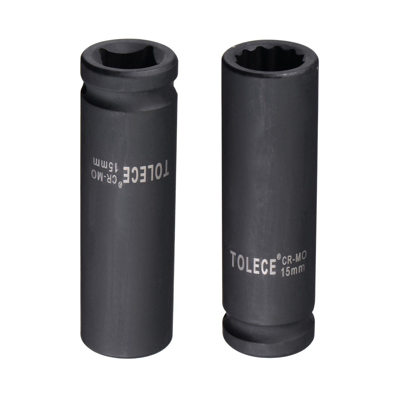 Harfington Square Drive 12-Point Deep Impact Socket, CR-MO Steel, Metric