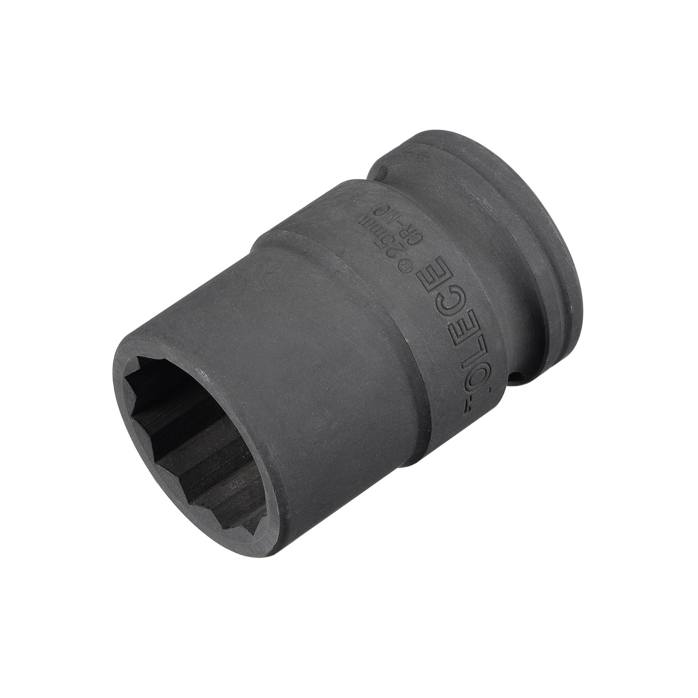 Harfington Square Drive 12-Point Impact Socket, CR-MO Steel, Standard Metric