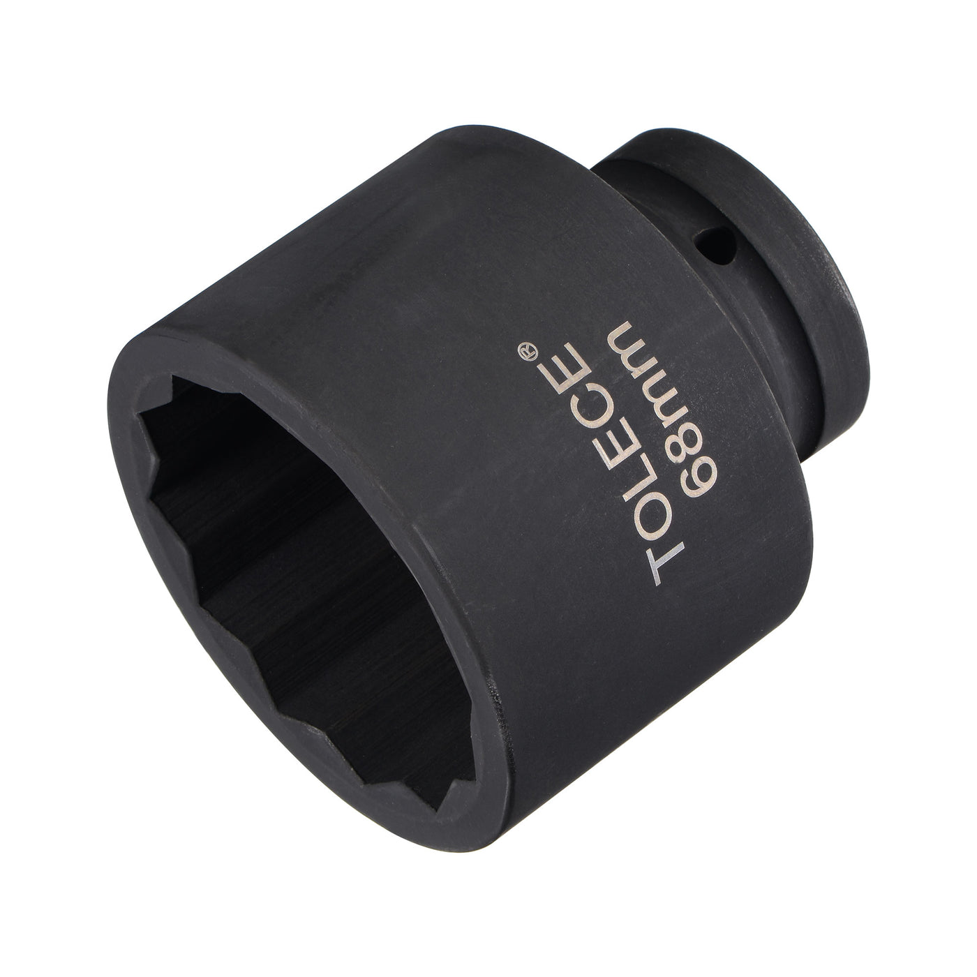 Harfington Square Drive 12-Point Impact Socket, Chrome-Moly Steel, Standard Metric Sizes