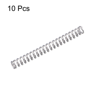 Harfington Uxcell 304 Stainless Steel Compression Spring Load Capacity for Lawnmowers, Silver