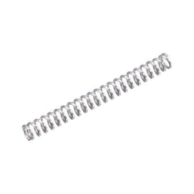 Harfington Uxcell 304 Stainless Steel Compression Spring Load Capacity for Lawnmowers, Silver