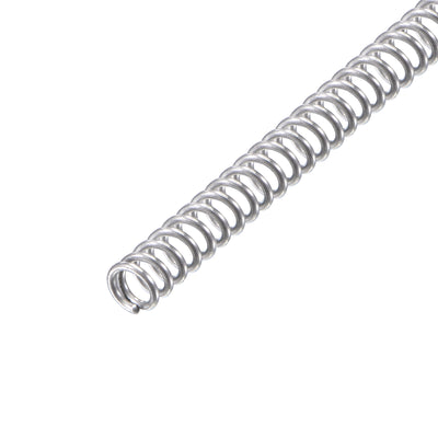 Harfington Uxcell 304 Stainless Steel Compression Spring Load Capacity for Lawnmowers, Silver