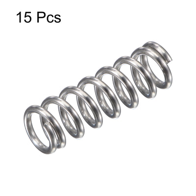 Harfington Uxcell 304 Stainless Steel Round Compression Spring