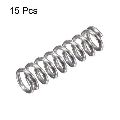 Harfington Uxcell 304 Stainless Steel Round Compression Spring
