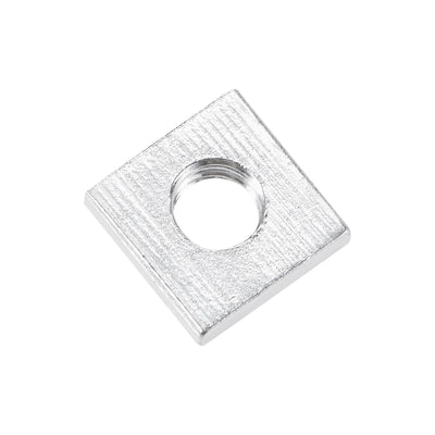 Harfington Square Nuts Bolts Zinc-Plated Metric Coarse Thread Assortment Kit