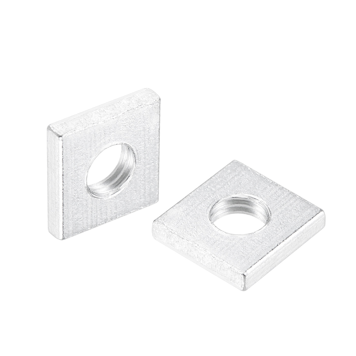 Harfington Square Nuts Bolts Zinc-Plated Metric Coarse Thread Assortment Kit