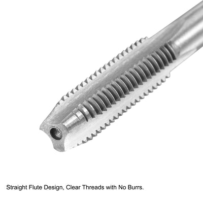Harfington M3-M8 HSS Hand Screw Thread Metric Plug Tap Set