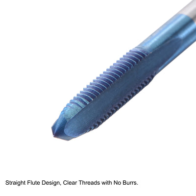 Harfington M3-M8 HSS Hand Screw Thread Metric Plug Tap Set