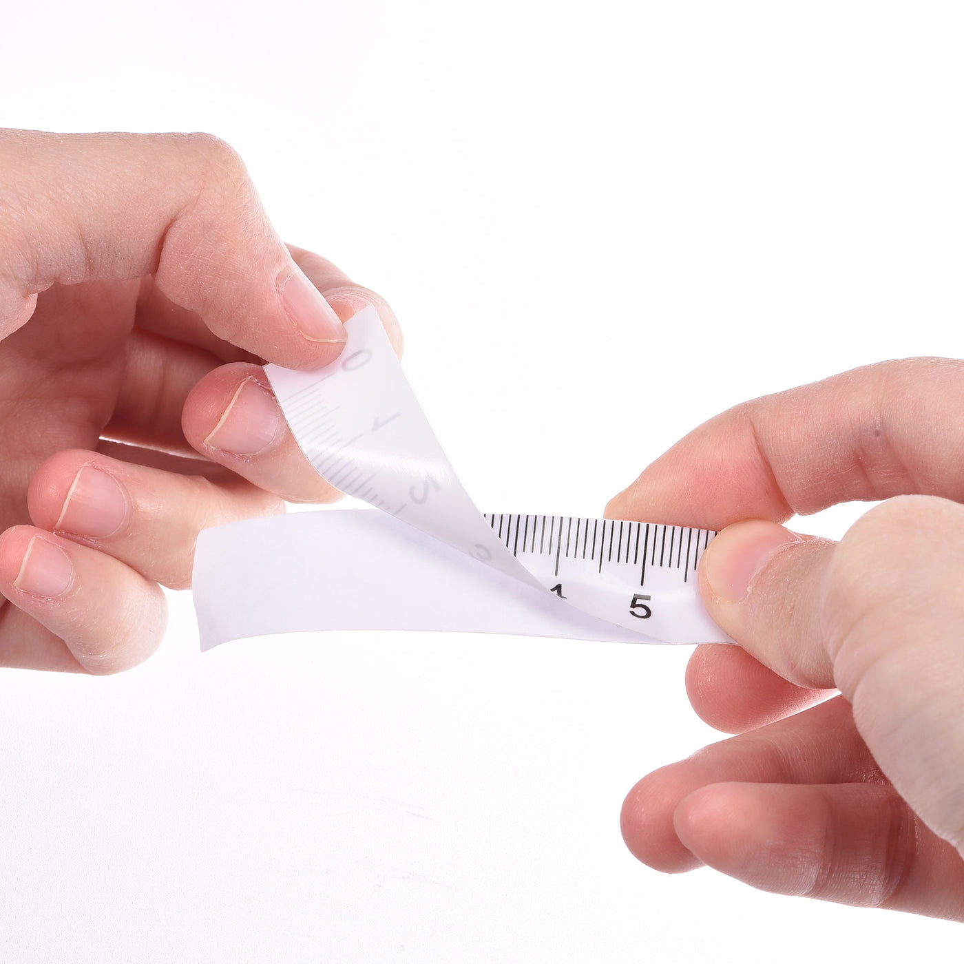 Harfington Adhesive Backed Tape Measure, Workbench Ruler