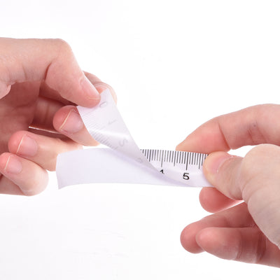 Harfington Adhesive Backed Tape Measure, Workbench Ruler