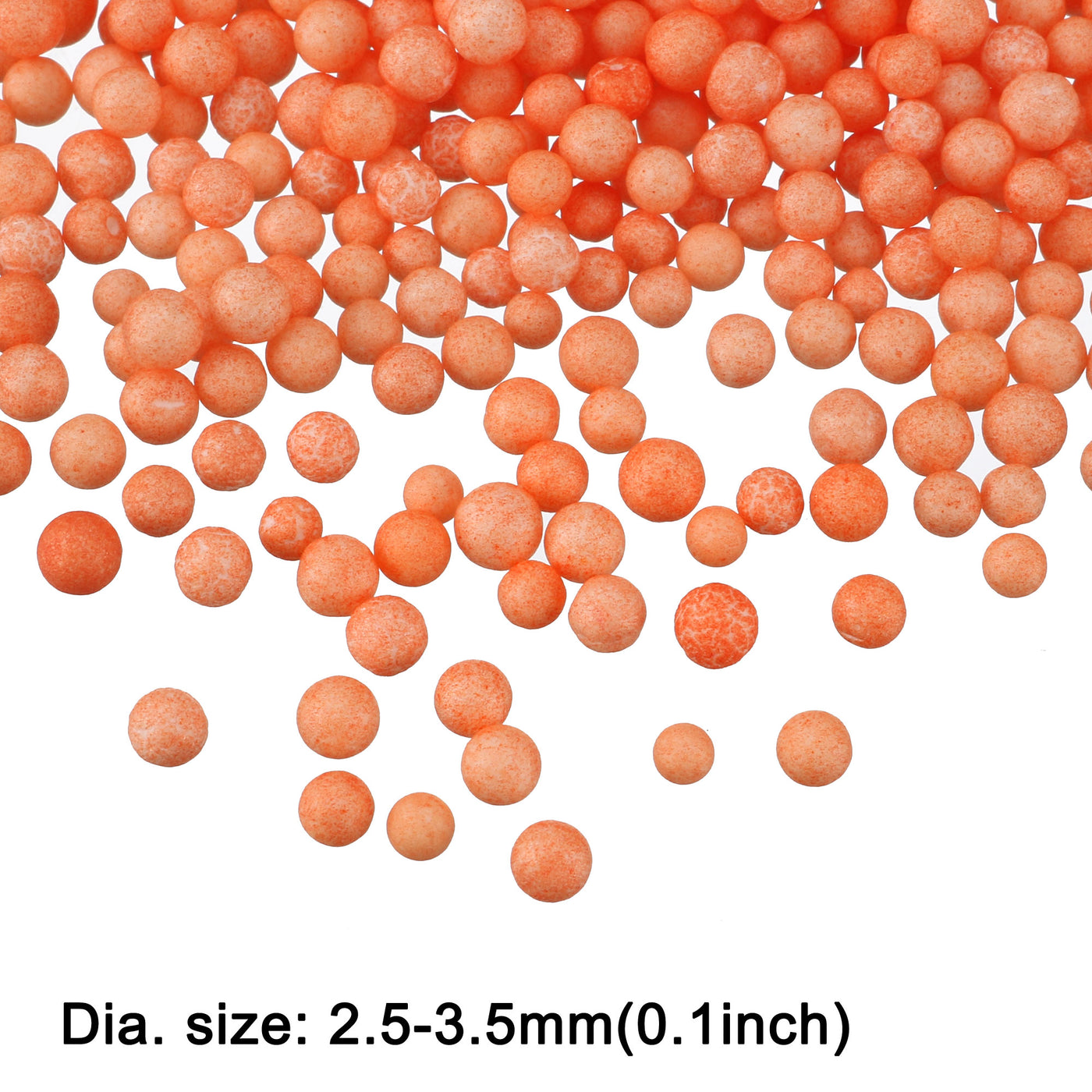 Harfington Polystyrene Foam Ball Beads Round for Arts, DIY Crafts, Party Decorations, Fillings of Vase Pillow