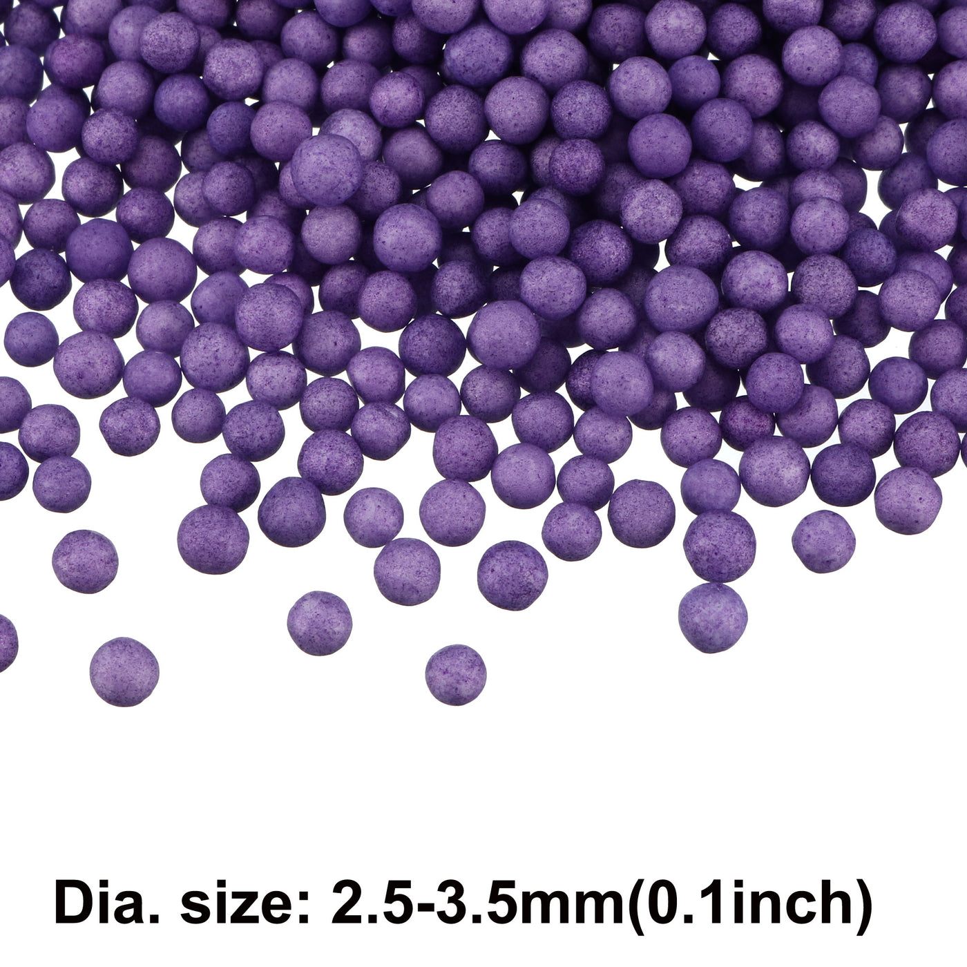 Harfington Polystyrene Foam Ball Beads Round for the Arts, DIY Crafts, Party Decorations, Fillings of Vase Pillow