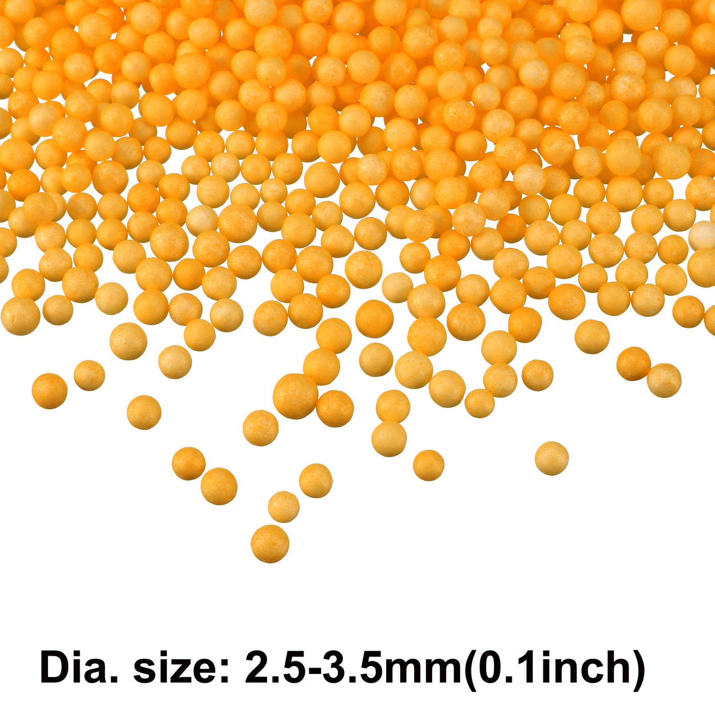 Harfington Polystyrene Foam Ball Beads Round for the Arts, DIY Crafts, Party Decorations, Fillings of Vase Pillow