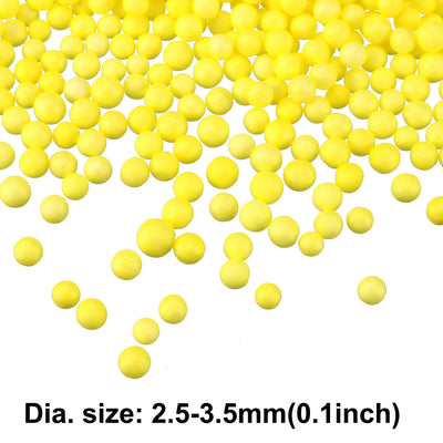 Harfington Polystyrene Foam Ball Beads Round for the Arts, DIY Crafts, Party Decorations, Fillings of Vase Pillow
