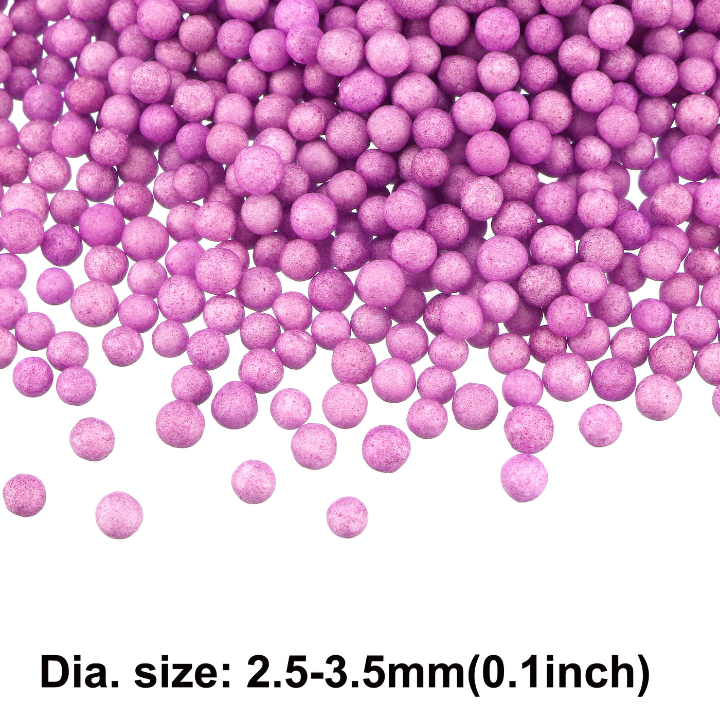Harfington Polystyrene Foam Ball Beads Round for the Arts, DIY Crafts, Party Decorations, Fillings of Vase Pillow