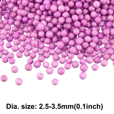 Harfington Polystyrene Foam Ball Beads Round for the Arts, DIY Crafts, Party Decorations, Fillings of Vase Pillow