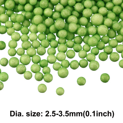 Harfington Polystyrene Foam Ball Beads Round for Arts, DIY Crafts, Party Decorations, Fillings of Vase Pillow
