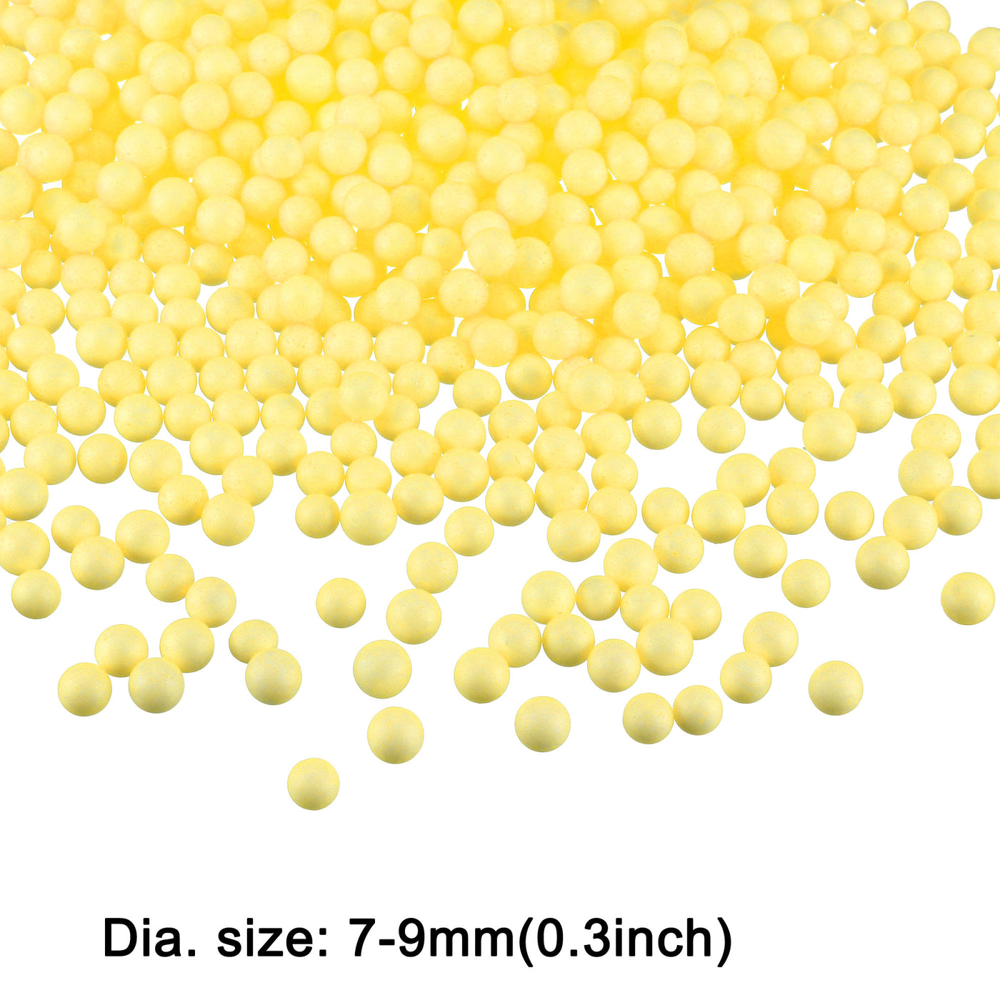 Harfington Polystyrene Foam Ball Beads Round for the Arts, DIY Crafts, Party Decorations, Fillings of Vase Pillow