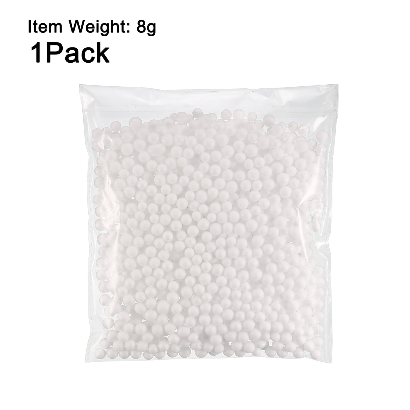 Harfington Polystyrene Foam Ball Beads Round for the Arts, DIY Crafts, Party Decorations, Fillings of Vase Pillow