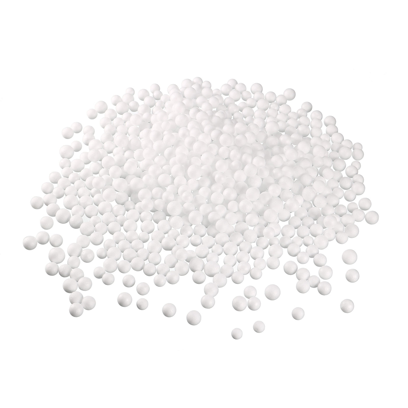 Harfington Polystyrene Foam Ball Beads Round for the Arts, DIY Crafts, Party Decorations, Fillings of Vase Pillow