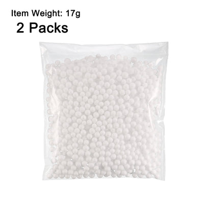 Harfington Polystyrene Foam Ball Beads Round for Arts, DIY Crafts, Party Decorations, Fillings of Vase Pillow