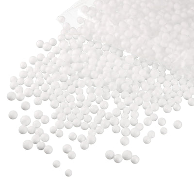 Harfington Polystyrene Foam Ball Beads Round for Arts, DIY Crafts, Party Decorations, Fillings of Vase Pillow