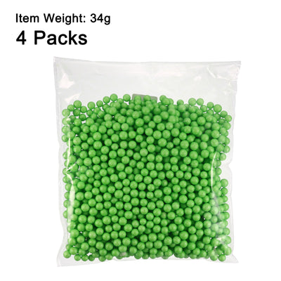 Harfington Polystyrene Foam Ball Beads Round for DIY Crafts, Party Decorations, Fillings of Vase Pillow