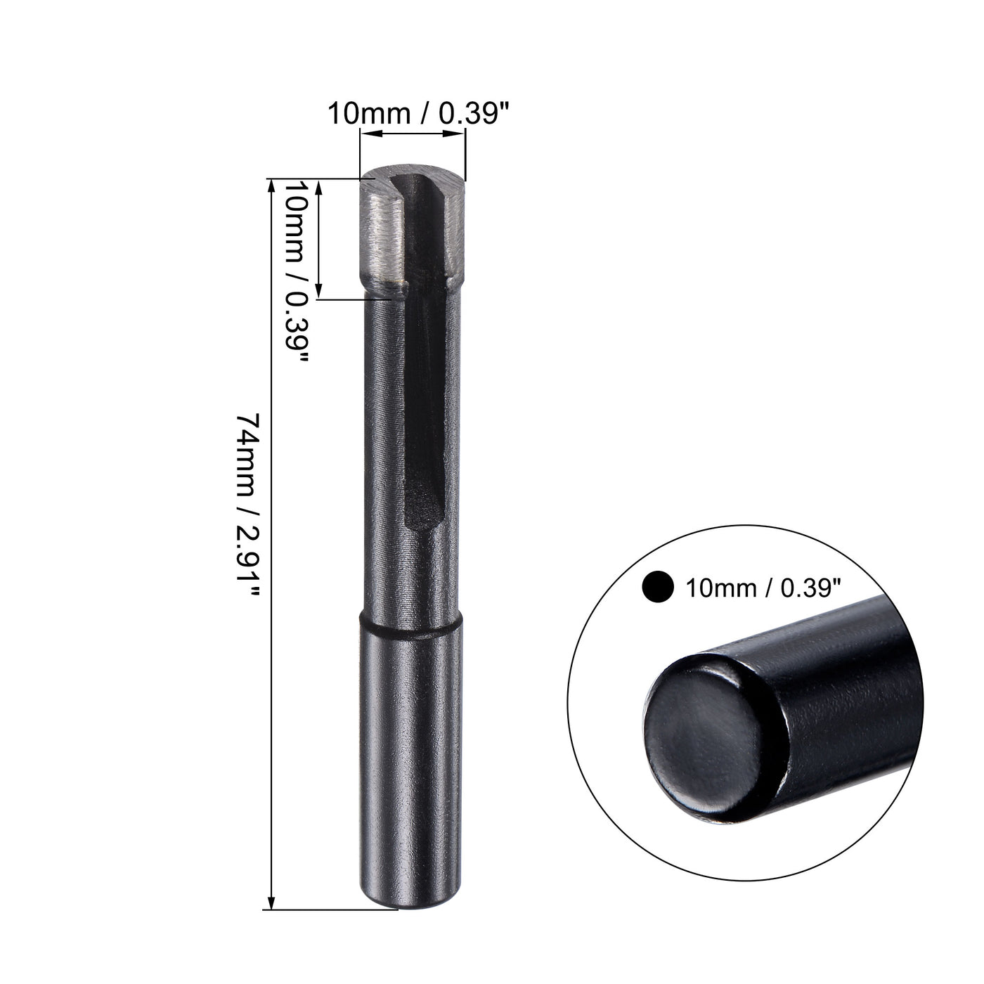 Harfington Diamond Core Drill Bits Dry or Wet for Concrete Brick Block Masonry Cutter