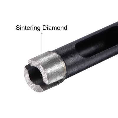Harfington Diamond Core Drill Bits Dry or Wet for Concrete Brick Block Masonry Drilling Tool