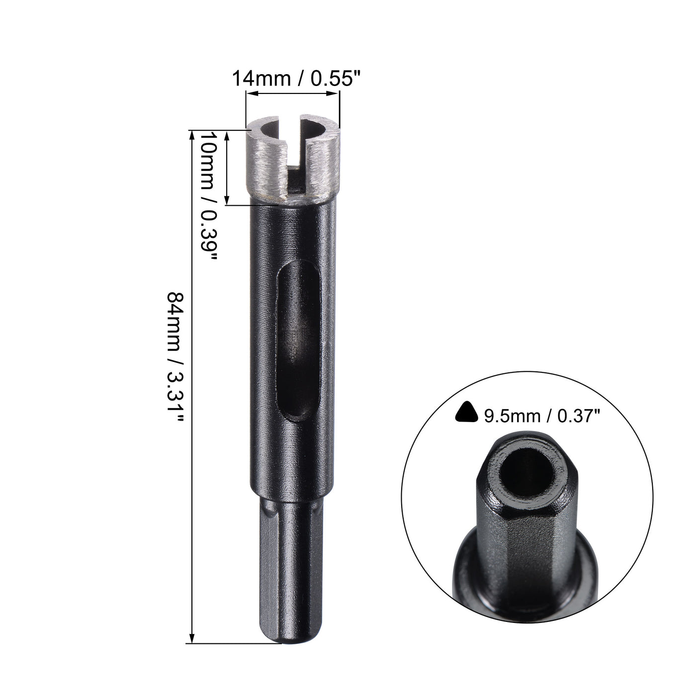 Harfington Diamond Core Drill Bits Dry or Wet for Concrete Brick Block Masonry Drilling Tool