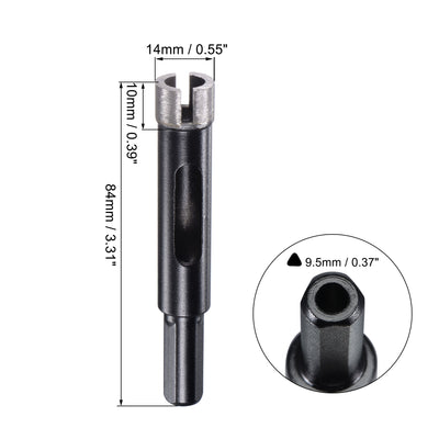 Harfington Diamond Core Drill Bits Dry or Wet for Concrete Brick Block Masonry Drilling Tool