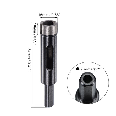 Harfington Diamond Core Drill Bits Dry or Wet for Concrete Brick Block Masonry Drilling Tool