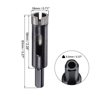 Harfington Diamond Core Drill Bits Dry or Wet for Concrete Brick Block Masonry Drilling Tool