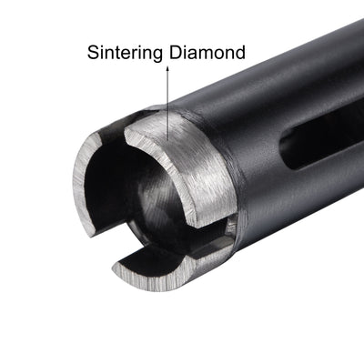 Harfington Diamond Core Drill Bits Dry or Wet for Concrete Brick Block Masonry Drilling Tool
