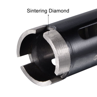 Harfington Diamond Core Drill Bits Dry or Wet for Concrete Brick Block Masonry