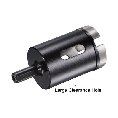 Harfington Diamond Core Drill Bits Dry or Wet for Concrete Brick Block Masonry