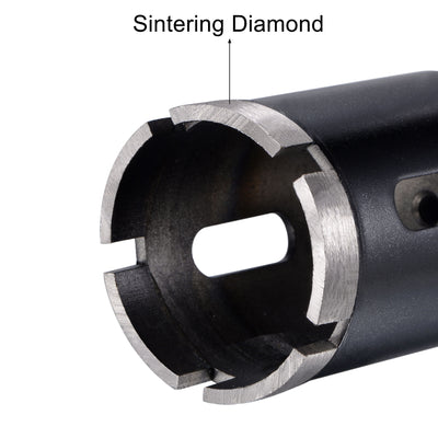Harfington Diamond Core Drill Bits Dry or Wet for Concrete Brick Block Masonry