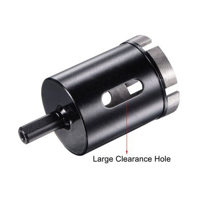 Harfington Diamond Core Drill Bits Dry or Wet for Concrete Brick Block Masonry