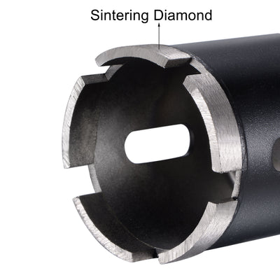 Harfington Diamond Core Drill Bits Dry or Wet for Concrete Brick Block Masonry
