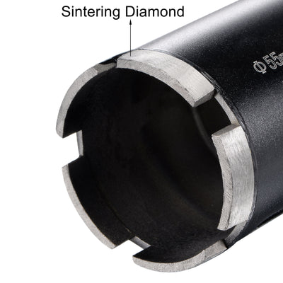 Harfington Diamond Core Drill Bits Dry or Wet for Concrete Brick Block Masonry