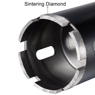 Harfington Diamond Core Drill Bits Dry or Wet for Concrete Brick Block Masonry