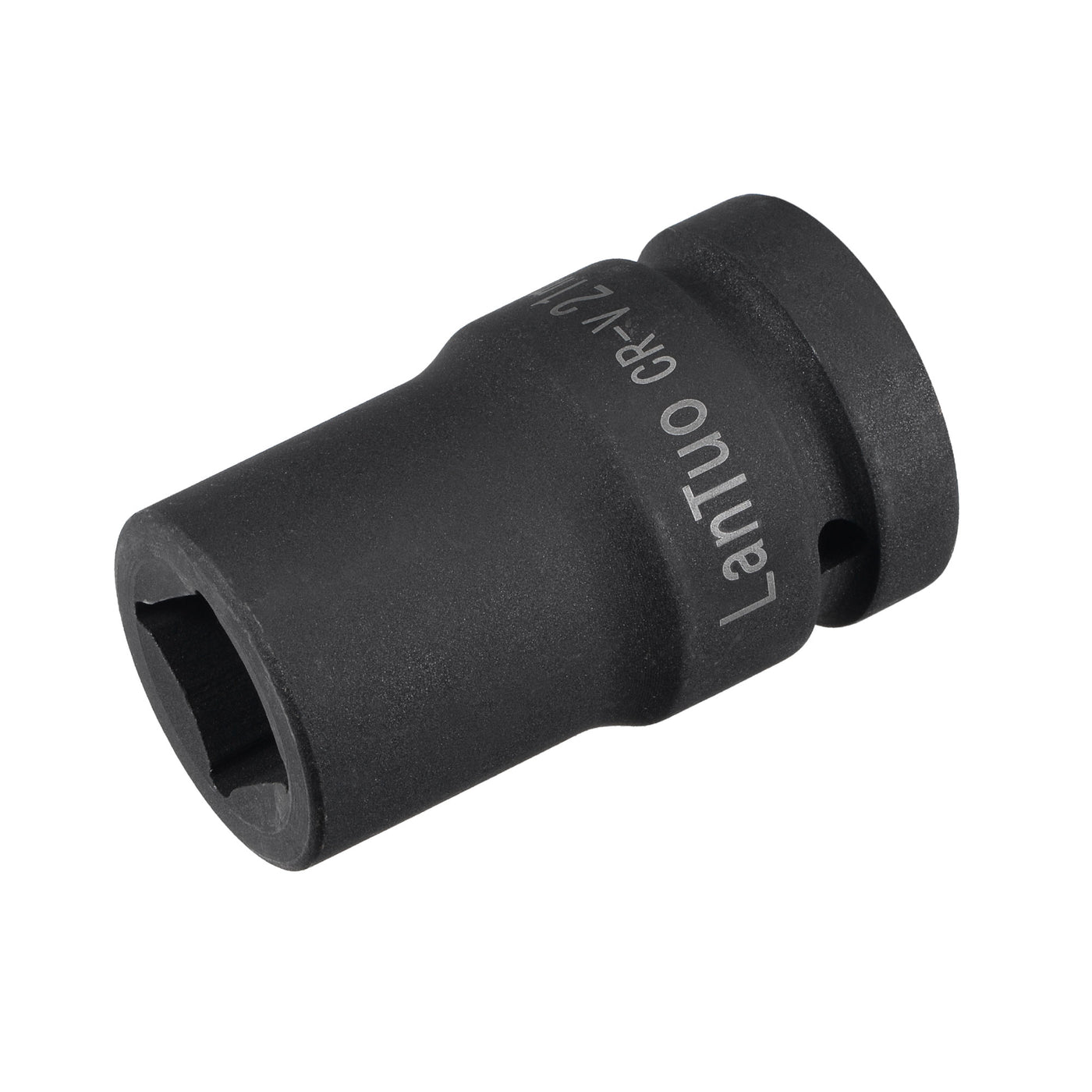 Harfington 1" Drive by 21mm Square Impact Socket, CR-MO 80mm Length, Standard Metric Sizes