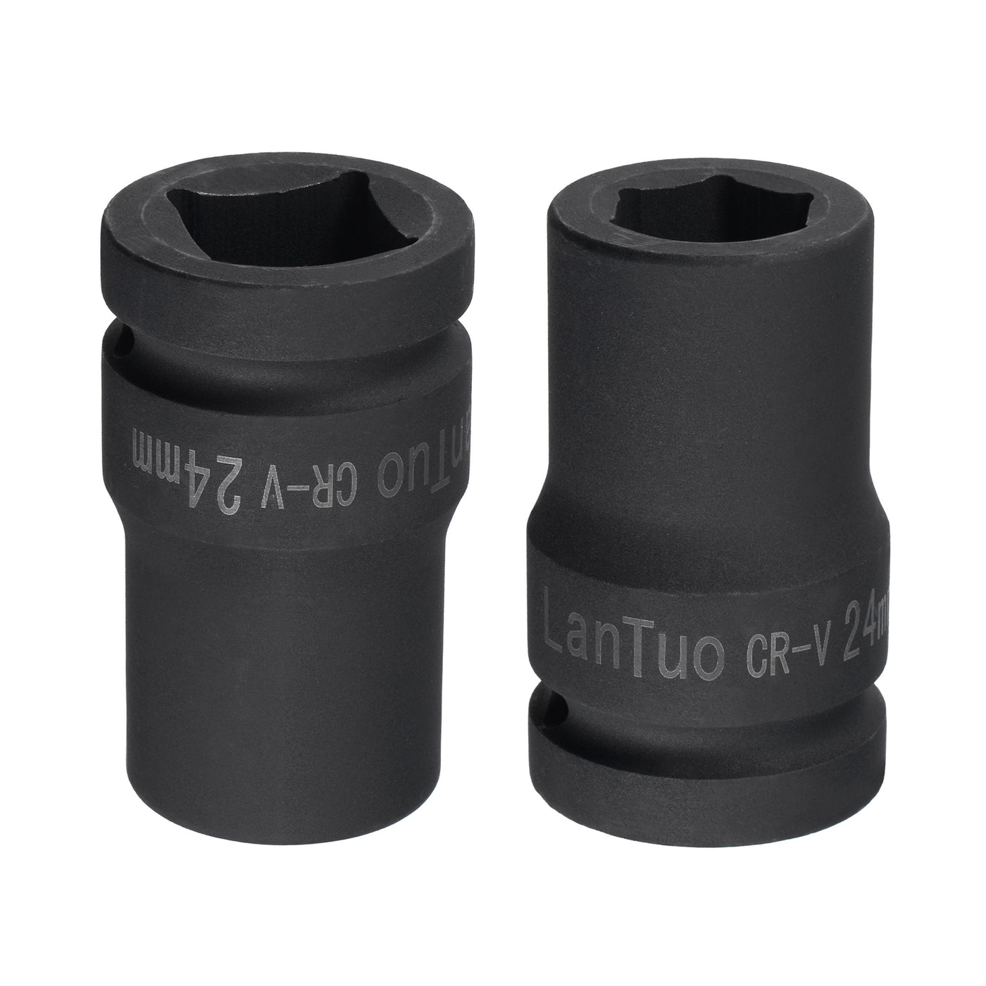 Harfington Square Drive by 6-Point Impact Socket, CR-V, Standard Metric Sizes