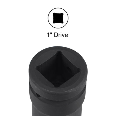 Harfington Square Drive by 6-Point Impact Socket, CR-V, Standard Metric Sizes