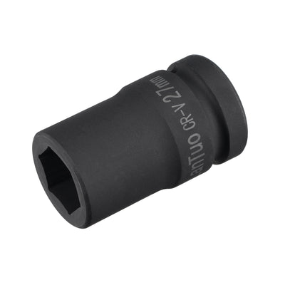Harfington Square Drive by 6-Point Impact Socket, CR-V, Standard Metric Sizes