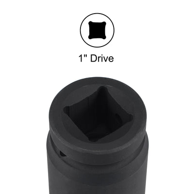 Harfington Square Drive by 6-Point Impact Socket, CR-V, Standard Metric Sizes
